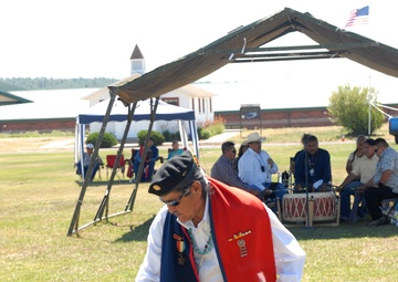 War Staff represents Native American military service