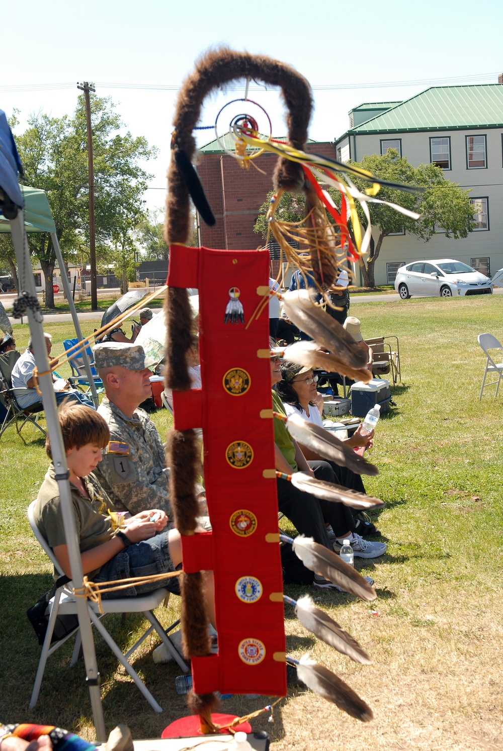 War Staff represents Native American military service