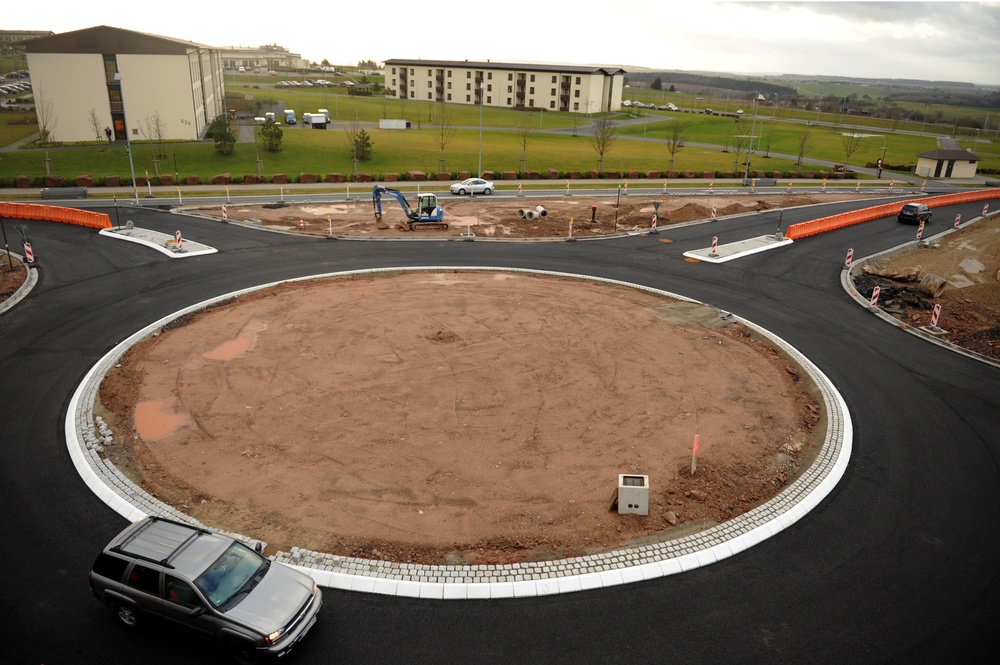 New traffic circle