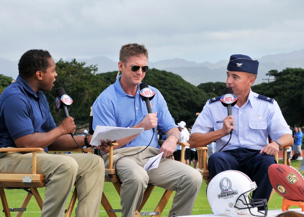 Pro Bowl practice