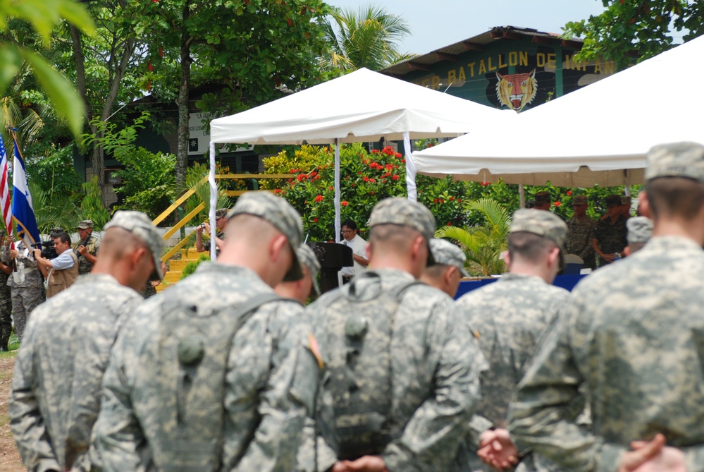 Closing ceremony marks winding down of Guard's Honduras mission