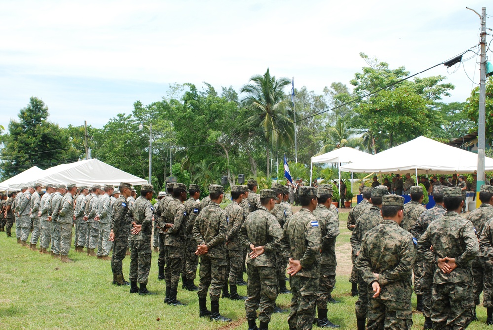 Closing ceremony marks winding down of Guard's Honduras mission