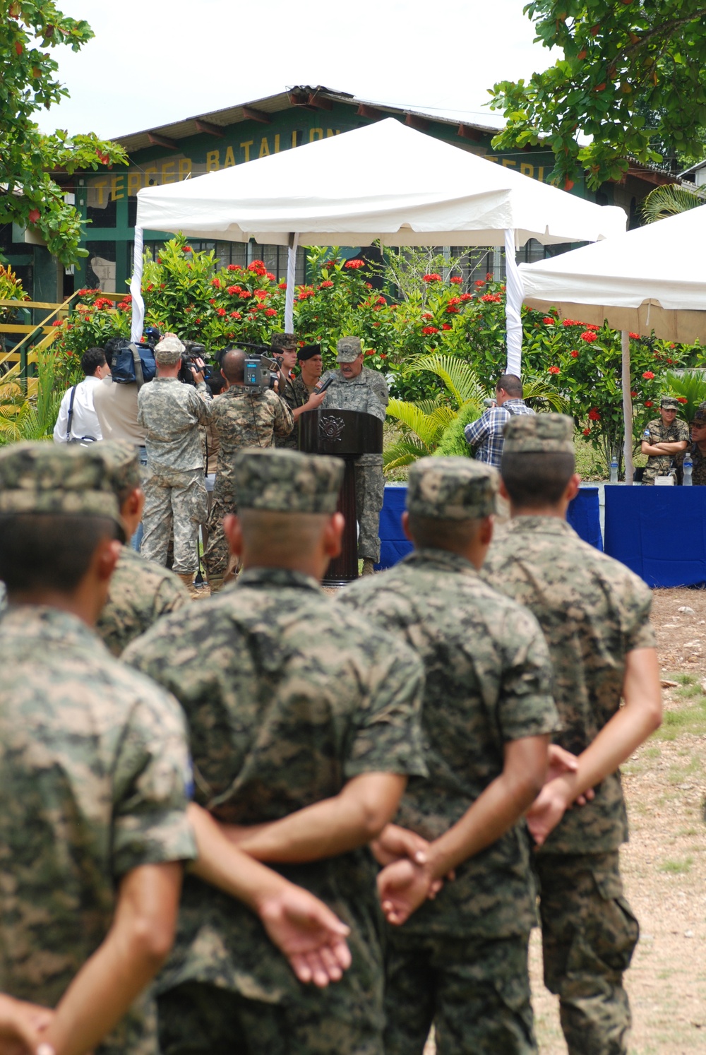 Closing ceremony marks winding down of Guard's Honduras mission