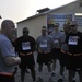 Command Sgt. Maj. Kevin Griffin addresses competitors