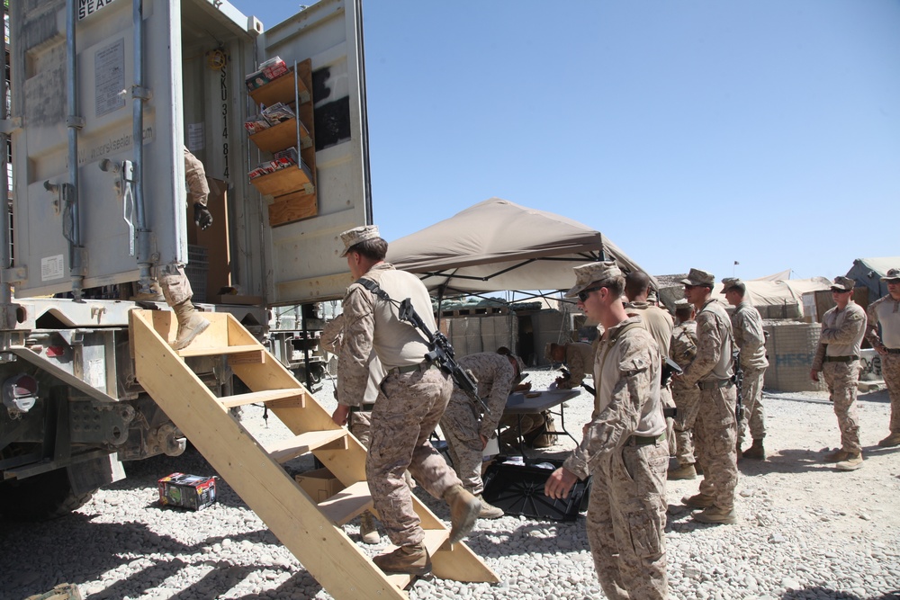 Mobile PX in Musa Qal'ah