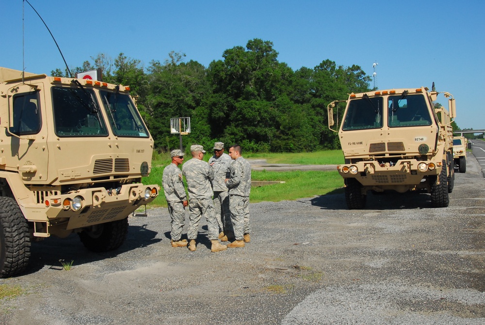 Florida National Guard responds to Tropical Storm Debby