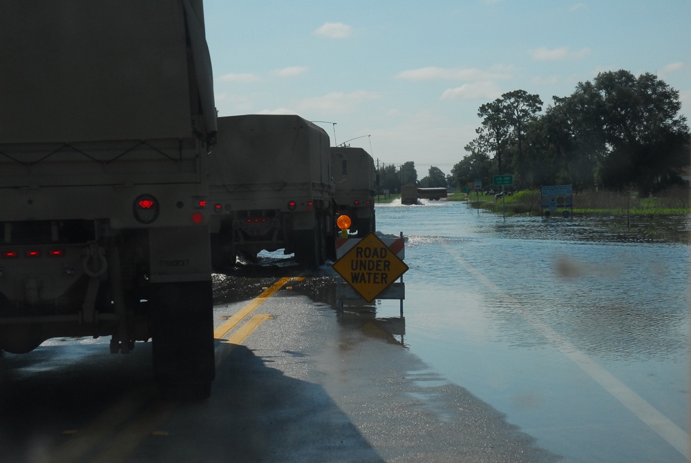 Florida National Guard responds to Tropical Storm Debby