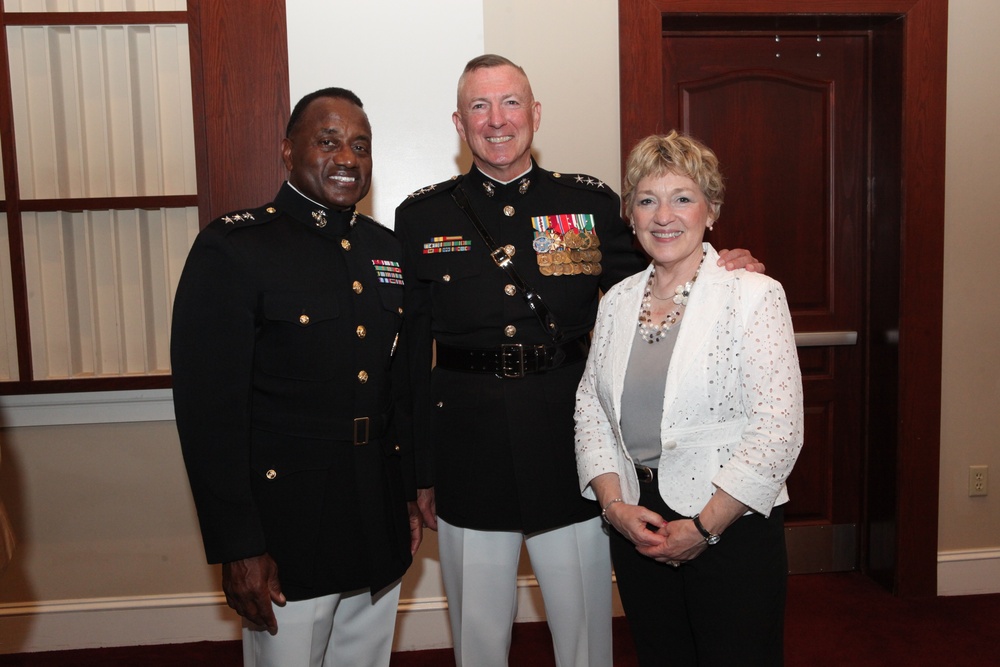 Evening Parade at Marine Barracks Washington