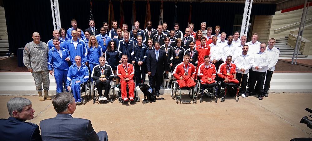 2012 Warrior Games recognition ceremony