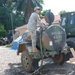 Missouri Guardsmen near completion of clinic in Quimistan, Honduras