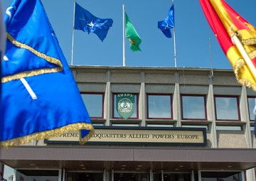 HEMs Milica Pejanovic, Montenegro Minister of Defense, visit to Supreme Headquarter Allied Power Europe