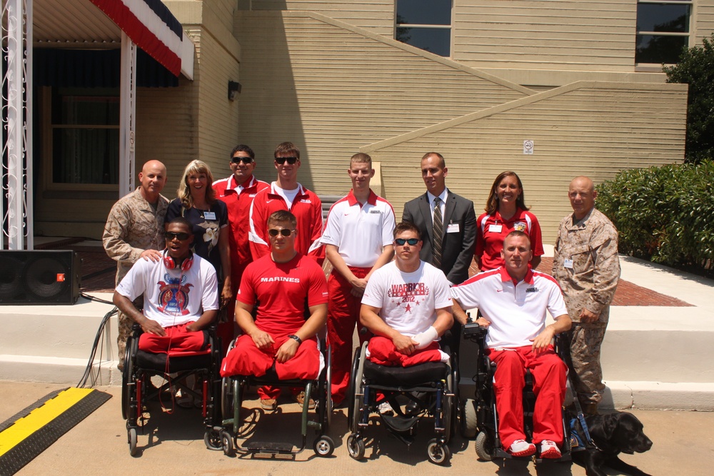 All-Marine Warrior Games team honored at Pentagon