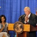 First lady Michelle Obama attends ceremony for the Illinois Military Family Licensing Act