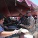 VFW hosts steak barbecue for service members