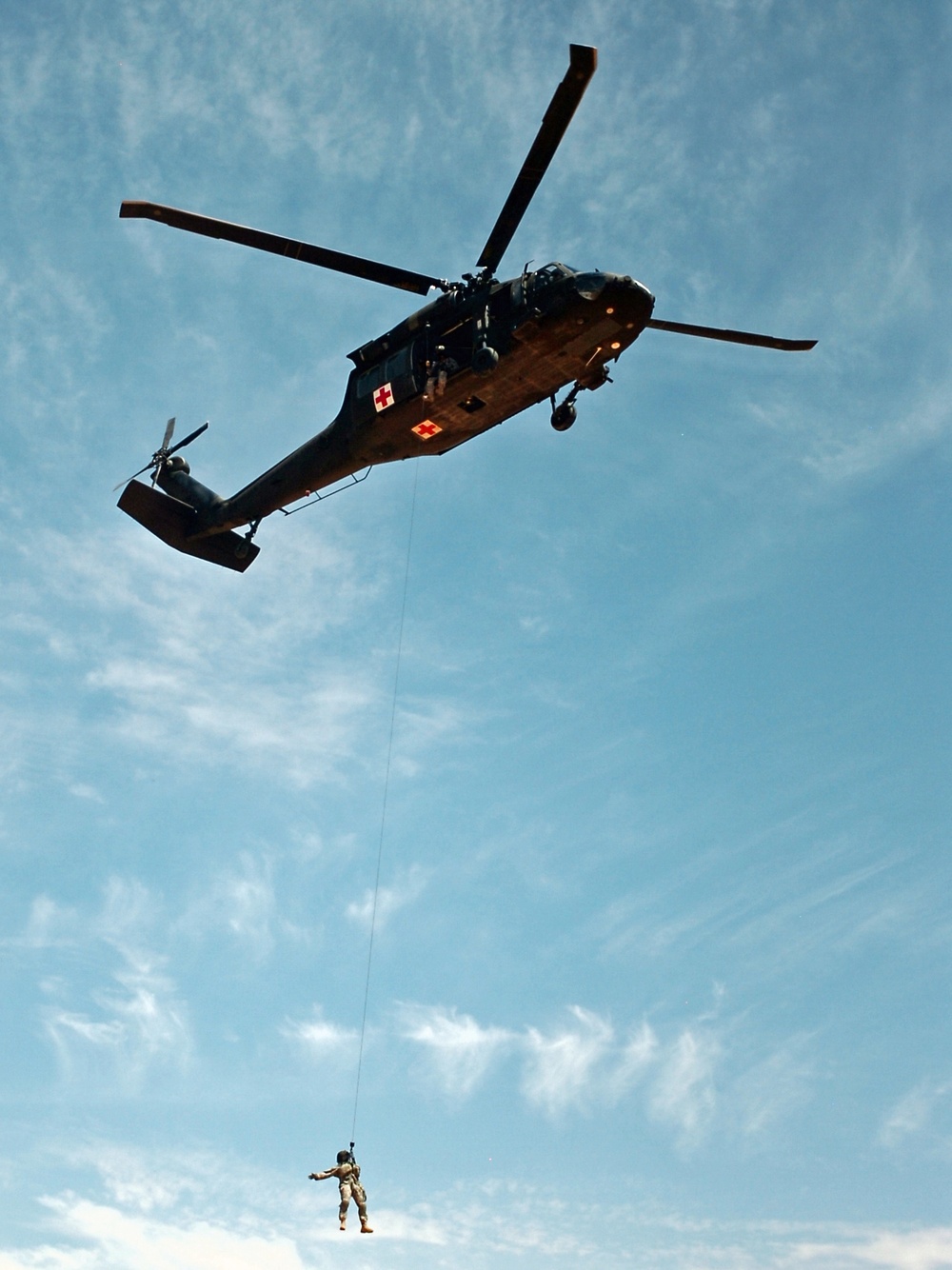 Texas Guardsmen conduct air assault and evacuation training