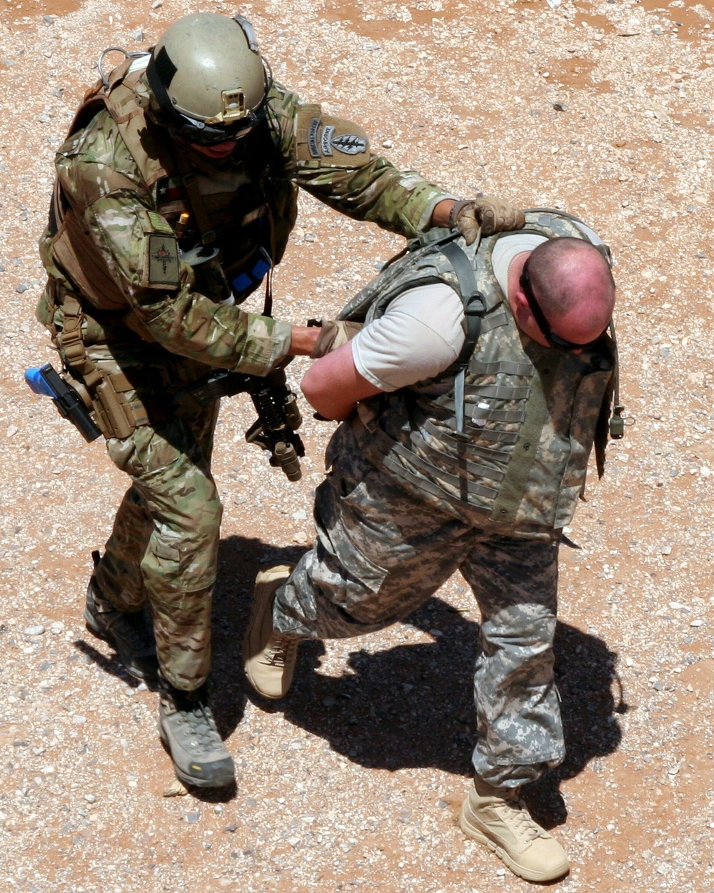 Texas Guardsmen conduct air assault and evacuation training