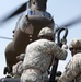 316th ESC soldiers prepare to sling load with a CH-47 Chinook