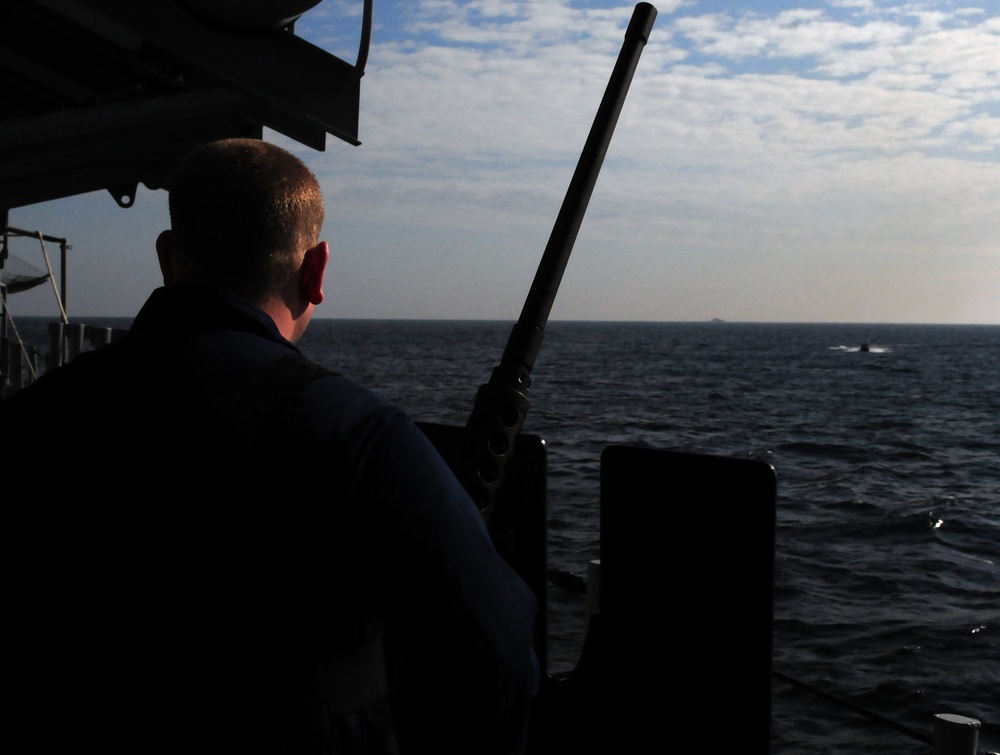 USS Normandy (CG 60) multinational training exercise FRUKUS 2012