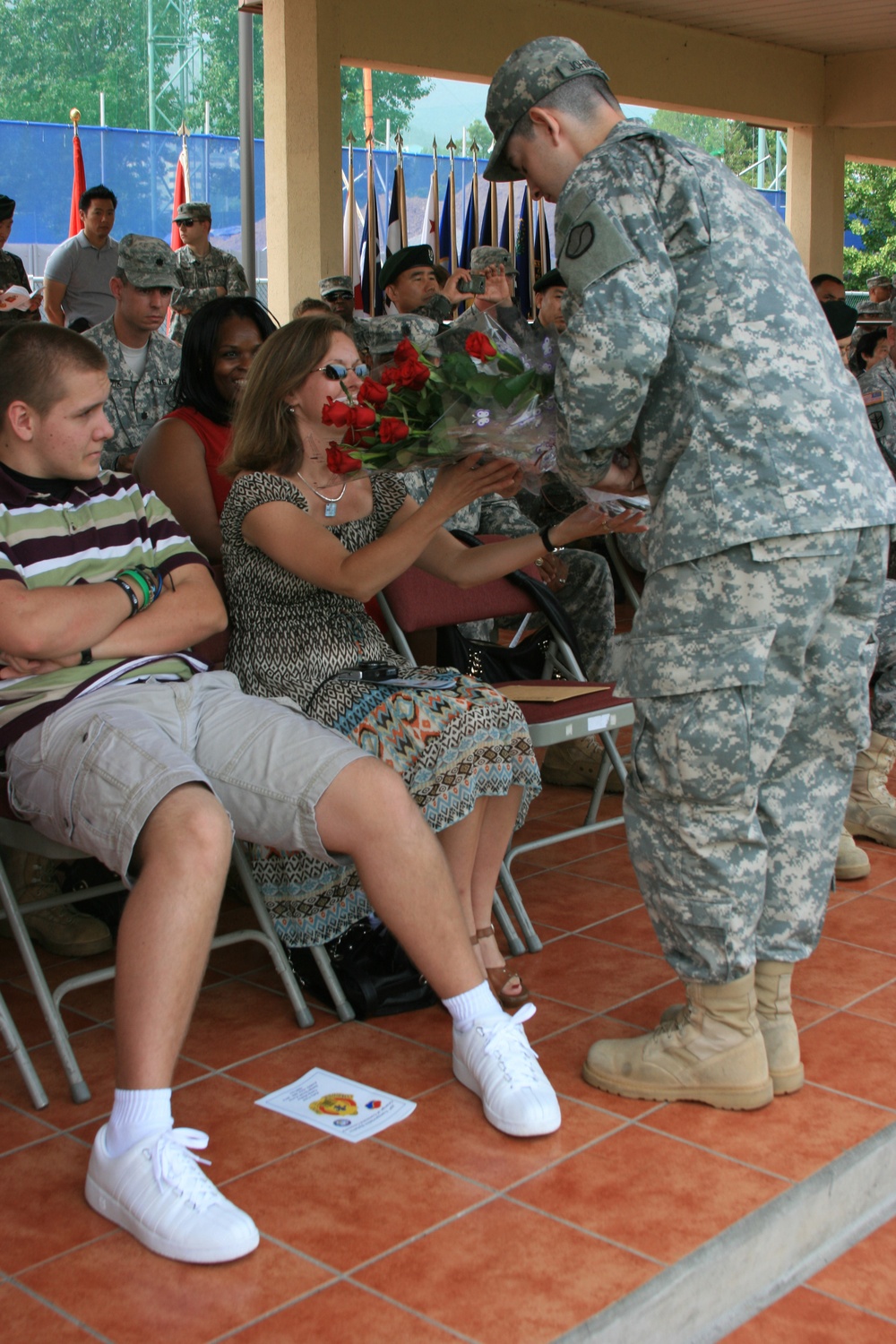 25th Transportation Battalion change of command