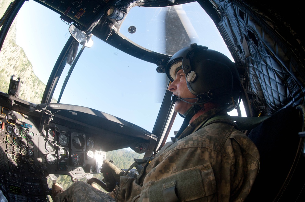 Air Support Operations Squadron trains in Idaho Sawtooth National Forest for potential future deployments to Afghanistan