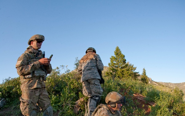 Air Support Operations Squadron trains in Idaho Sawtooth National Forest for potential future deployments to Afghanistan