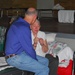 Florida Governor Rick Scott visits residents impacted by Tropical Storm Debby