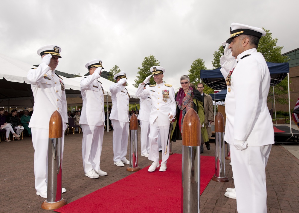 Change of command ceremony