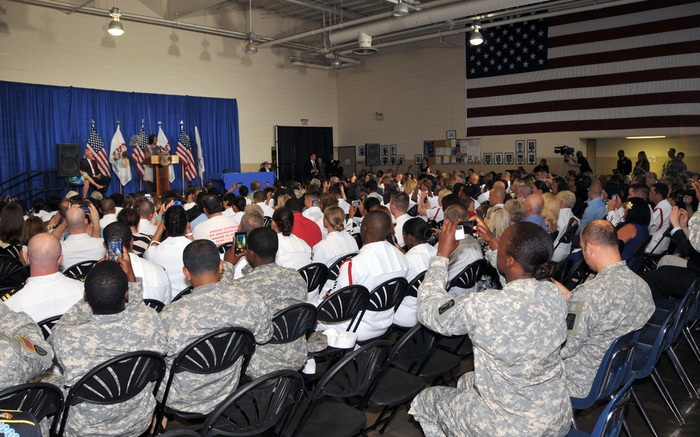 Ceremony for the Illinois Military Family Licensing Act