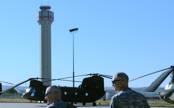 11th Aviation commander joins in gunnery and flight activities