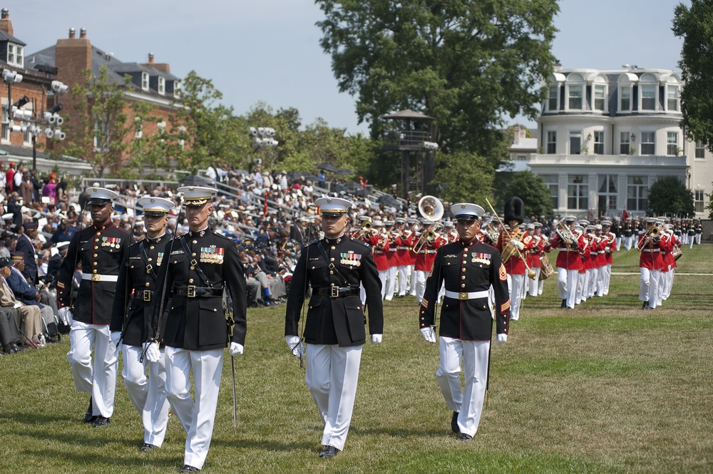 Montford Point Marines honored at Marine Barracks Washington