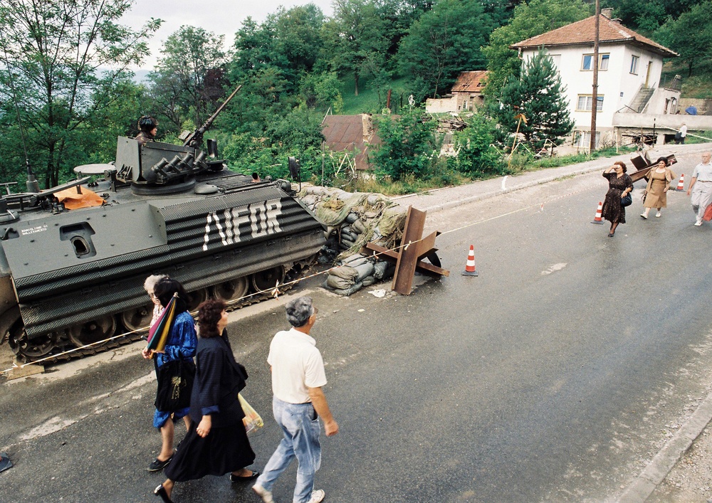 IFOR Press Tour in Tuzla/Sarajevo/Zagreb