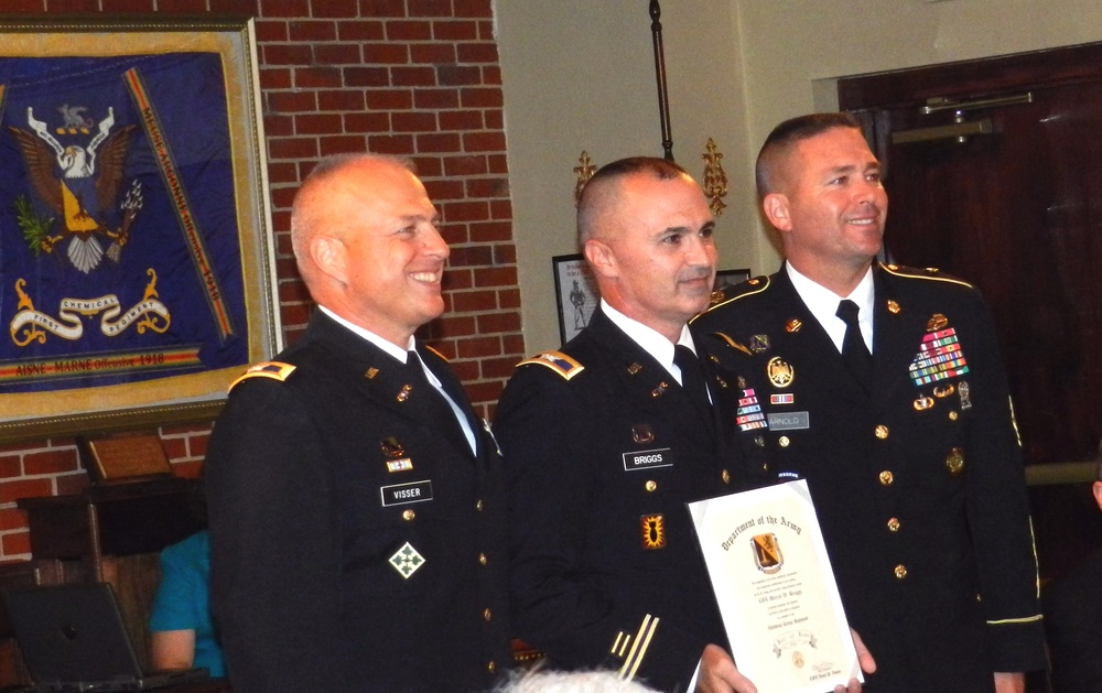 Army colonel's father, both chemical officers, inducted into Chemical Corps Hall of Fame