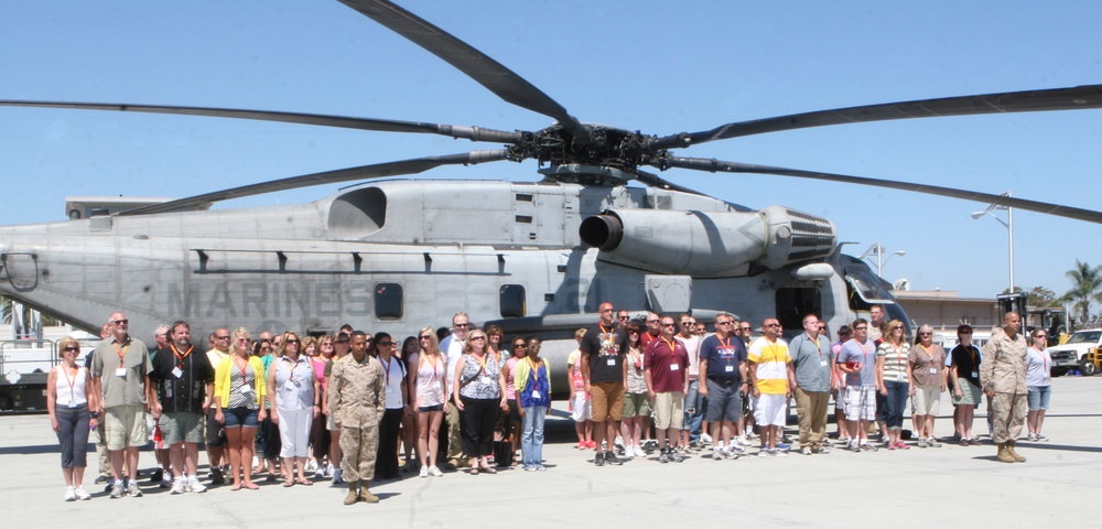 Educators visit air station during weeklong workshop