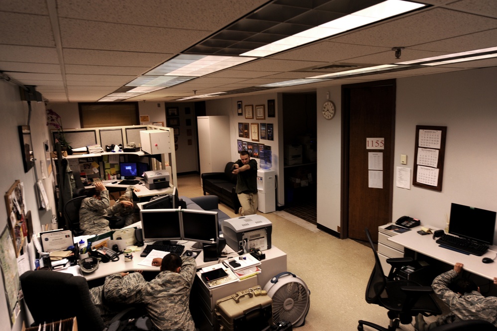 Active shooter illustration