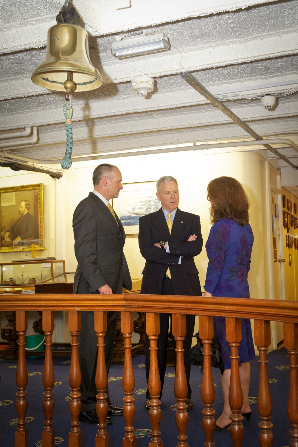 Commandant tours Westminster