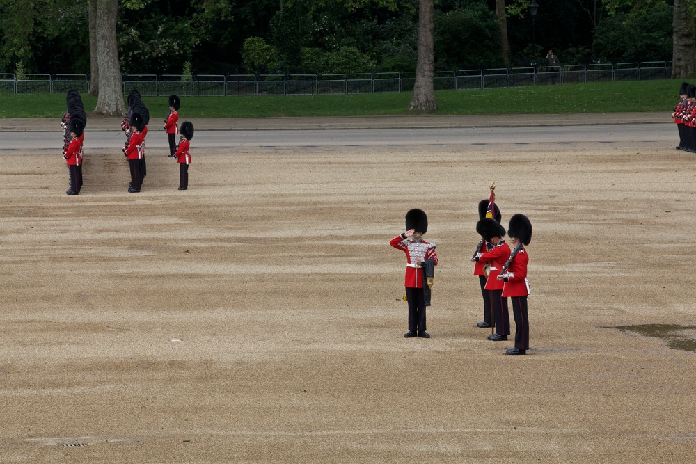 Commandant tours Westminster