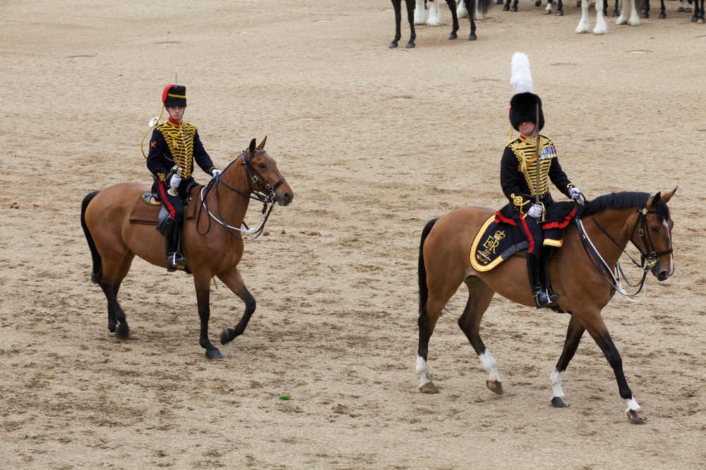 Commandant tours Westminster