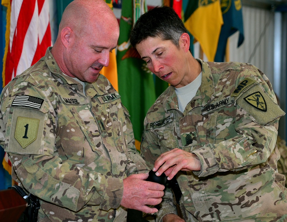 Task Force Protector inducts NCOs