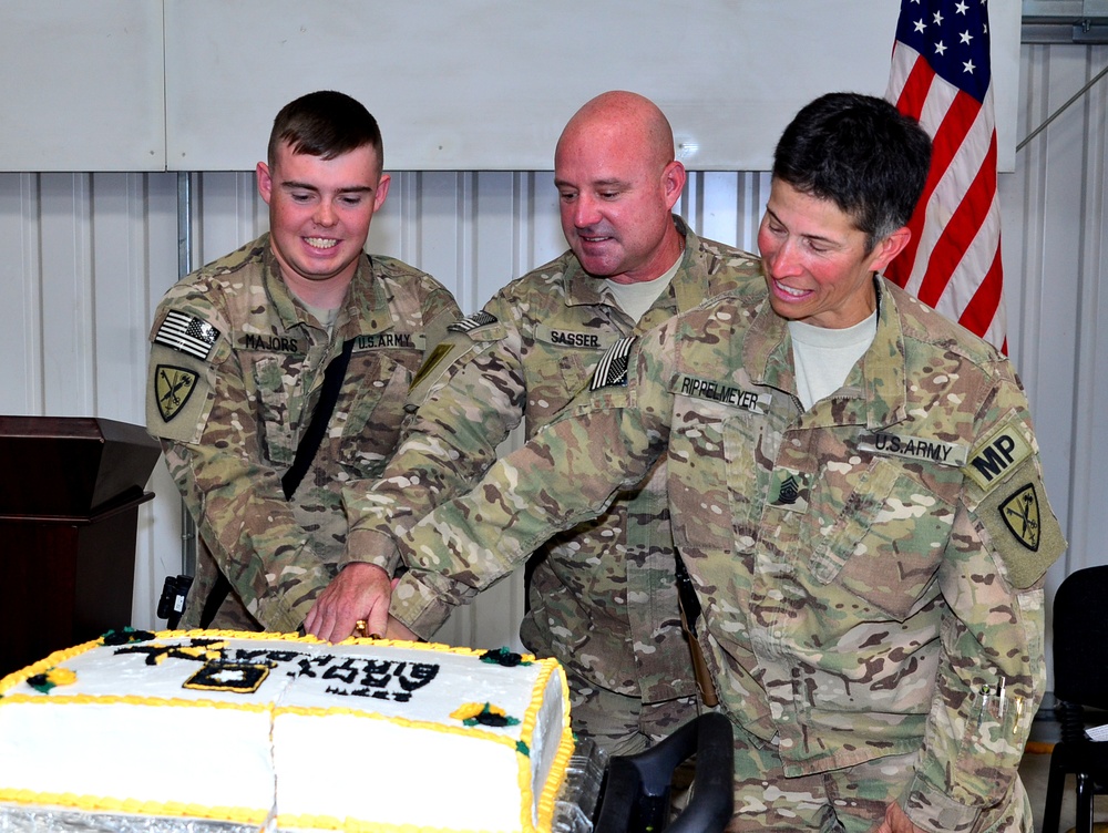 Task Force Protector inducts NCOs