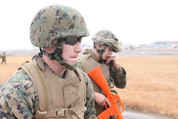 Every Marine a rifleman, engineers learn to patrol