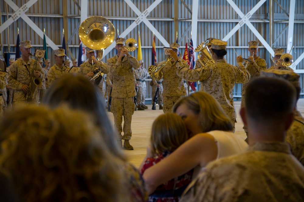 H&amp;HS change of command ceremony