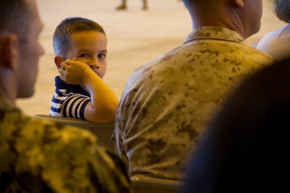 H&amp;HS change of command ceremony