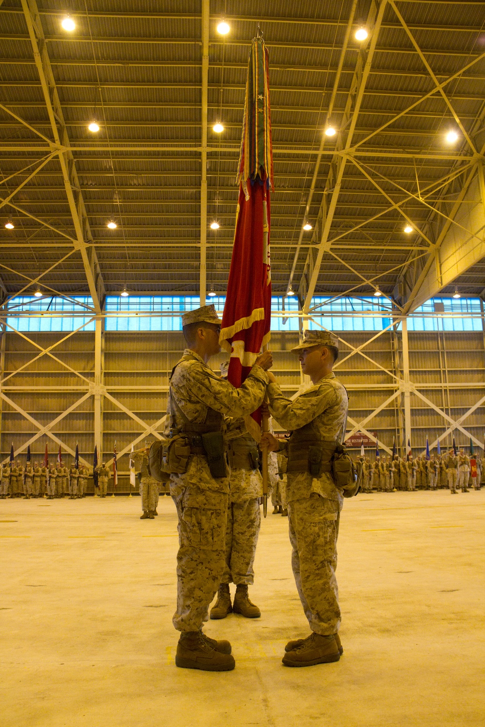 MWSS 171 Change of Command Ceremony