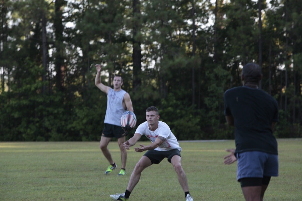 Rugby strengthens bond between Cherry Point, community
