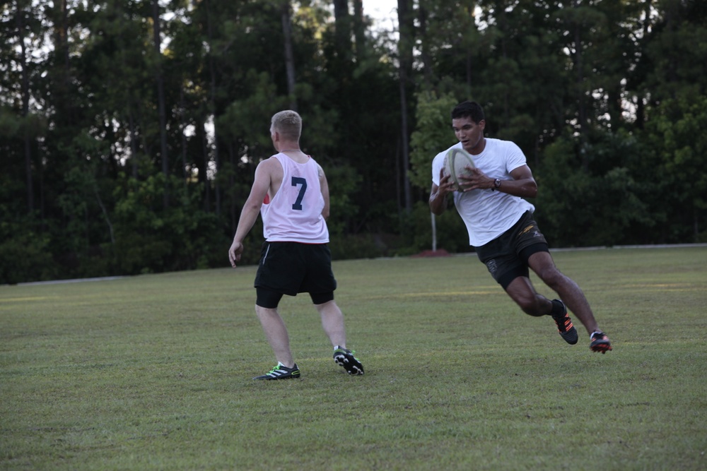 Rugby strengthens bond between Cherry Point, community
