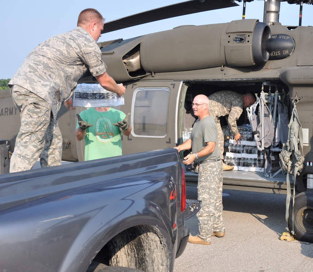 West Virginia National Guard storm recovery efforts