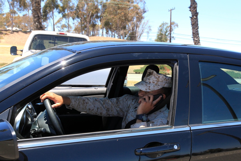 Distracted driving leads to increased citations on Camp Pendleton