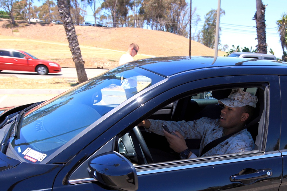 Distracted driving leads to increased citations on Camp Pendleton