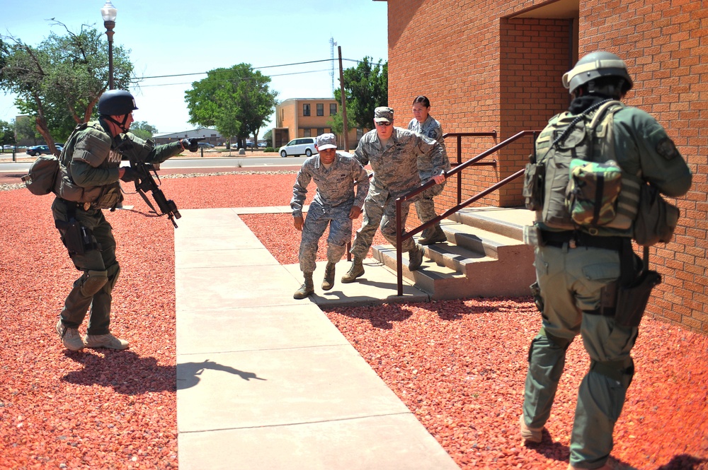 Hostile threat exercise