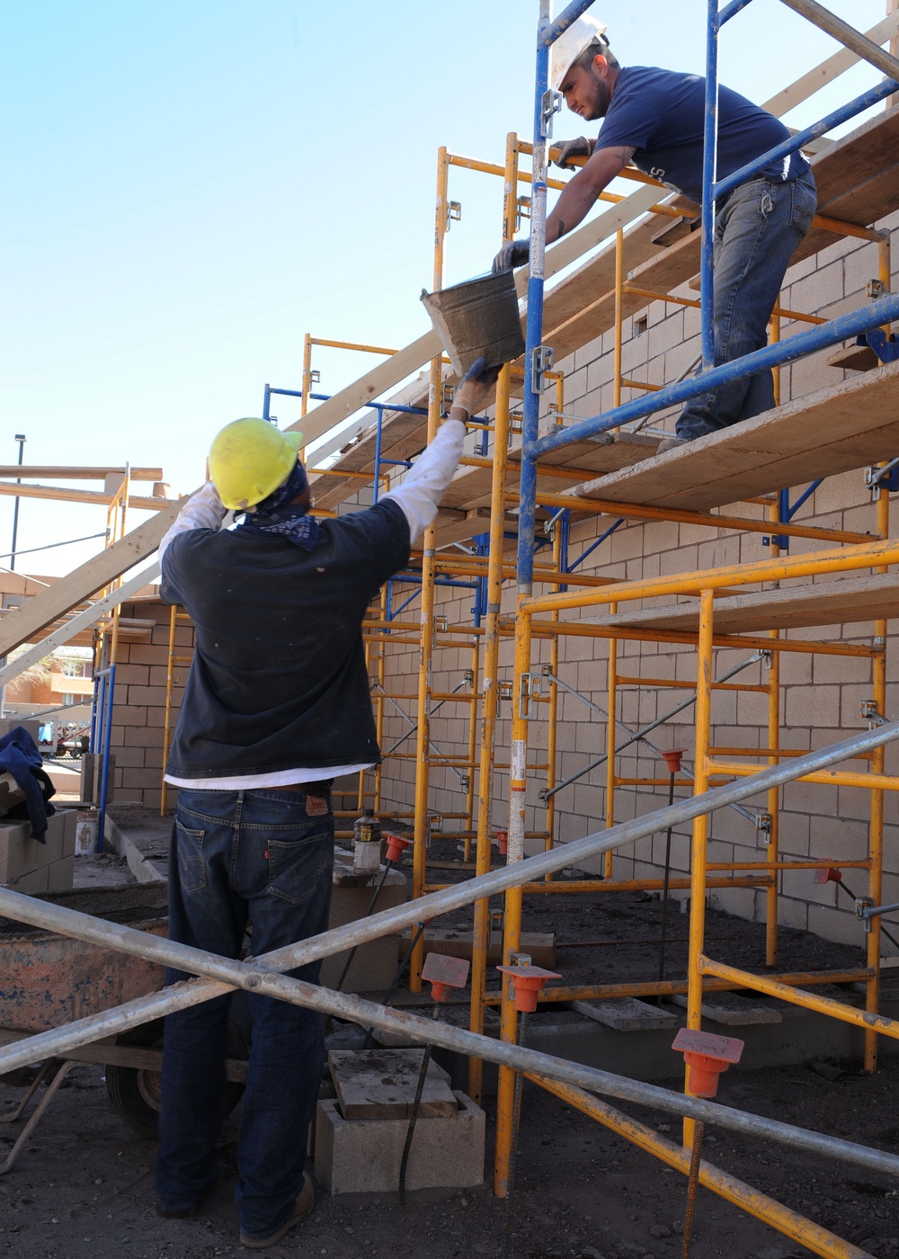 Construction at Cannon
